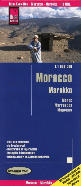 Reise Know-How Landkarte Marokko (1:1.000.000)