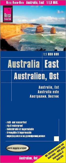 Australien, Ost 1 : 1.800.000