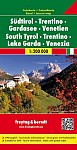 Südtirol - Trentino - Gardasee - Venetien 1:200.000  Auto- und Freizeitkarte