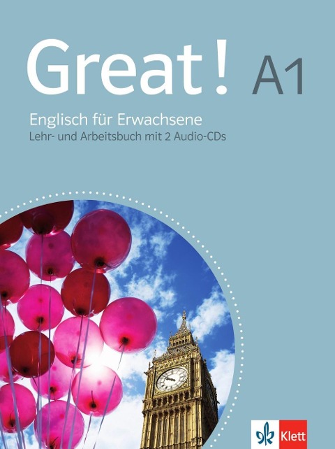 Great! A1 Englisch für Erwachsene. Kurs- und Übungsbuch + Audios online