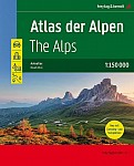 Atlas der Alpen, Autoatlas 1:150.000 Laufzeit 2021 - 2024