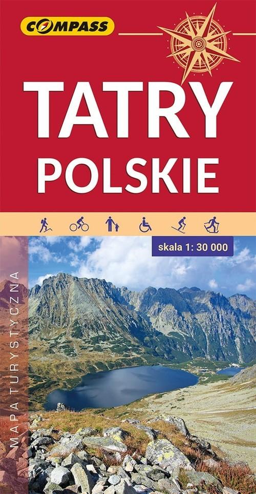 Tatry Polskie Mapa turystyczna 1:30 000 – Księgarnia Bookcity