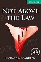 Not Above the Law Book with downloadable audio