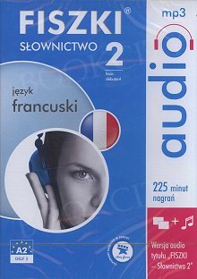 Fiszki Francuskie Audio. Słownictwo Słownictwo 2 - płyta CD