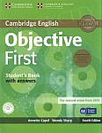 Objective First (4th Edition) Edition Student's Book Pack (Student's Book with Answers, CD-ROM & Class Audio CDs(2))