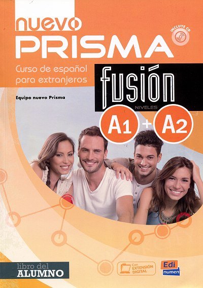 Nuevo Prisma fusion A1+A2 Podręcznik + CD