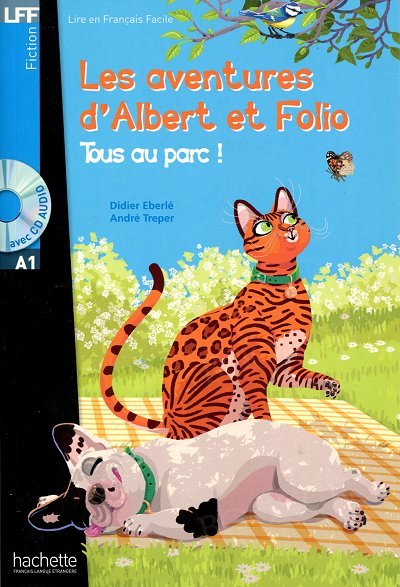 Albert et Folio: Tous au parc Książka + CD