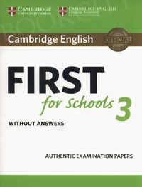 Cambridge English First for Schools 3 FCE (2018) Student's Book without Answers
