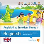 Angielski ze Smokiem Memo 1 Kurs słownictwa dla dzieci w wieku 4-6 lat (poziom podstawowy A0) Książka + kod dostępu