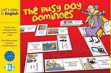 The Busy Day Dominoes Gra językowa z polską instrukcją i suplementem