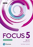 Focus 5 Second Edition Workbook + Kompedium Maturalne + kod (Interactive Workbook)