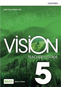 Vision 5 Przewodnik dla nauczyciela z dostępem do Teacher’s Resource Centre, Classroom Presentation Tool i Online Practice