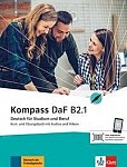 Kompass DaF B2.1 Kurs- und Übungsbuch mit Audios und Videos