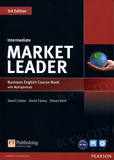 Market Leader 3rd Edition Intermediate Coursebook plus DVD-ROM plus MyEnglishLab (z kodem)