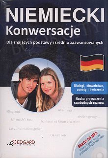 Niemiecki Konwersacje Dla znających podstawy i średnio zaawansowanych Książka + CD mp3