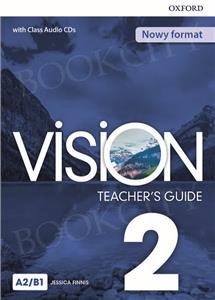 Vision 2 Przewodnik dla nauczyciela z dostępem do Teacher’s Resource Centre, Classroom Presentation Tool i Online Practice