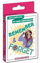 Remember & Forget. Gra karciana do nauki angielskiego. Kieszonkowiec