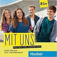 Mit uns B1+ Płyta audio CD do podręcznika i zeszytu ćwiczeń (2szt.)