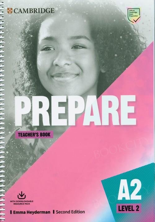 Prepare A2 Level 2 Teacher's Book with Downloadable Resource Pack
