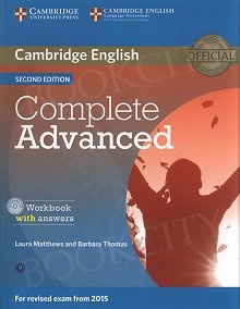 Complete Advanced 2ed Workbook with Answers with Audio CD