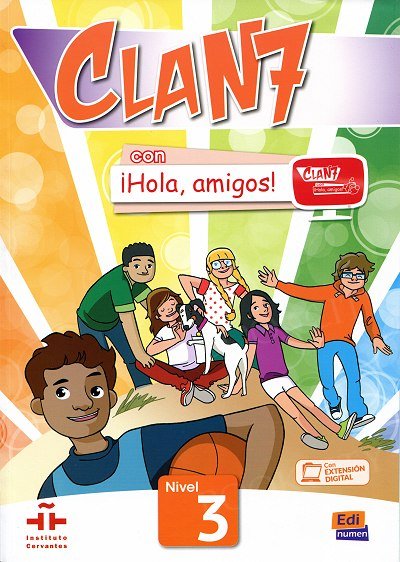 CLAN 7 con ¡Hola, amigos! Nivel 3 Podręcznik + kod dostępu online