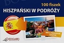 Hiszpański 100 fiszek W podróży Fiszki + program + mp3 online