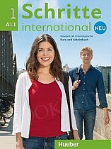 Schritte international Neu 1+2 Medienpaket Płyta audio CD (5szt.) + Płyta DVD (1szt.)
