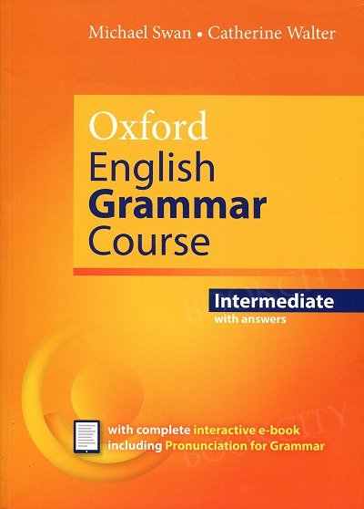 Oxford English Grammar Course Intermediate Book with key and Interactive e-book
