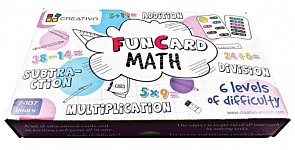 Fun Card Math dodawanie, odejmowanie, mnożenie, dzielenie