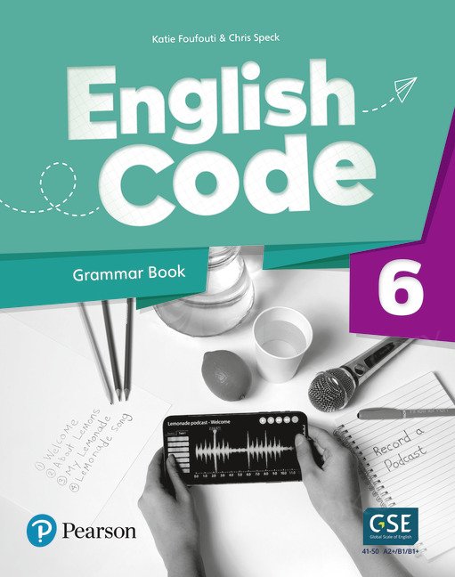 English Code 6 Grammar Book with Video Online Access Code