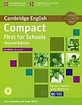Compact First for Schools (2nd Edition) Workbook with Answers +Audio