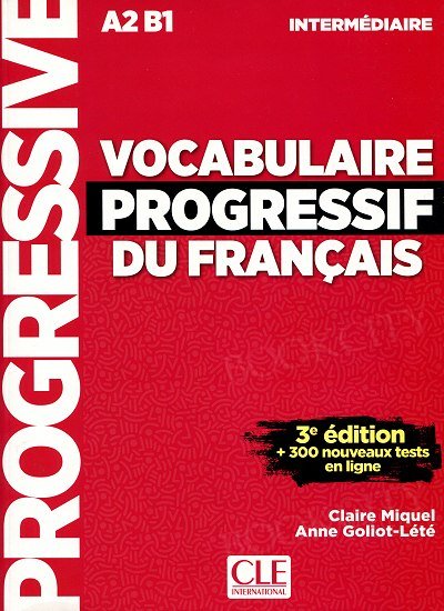 Vocabulaire progressif du Francais 3e édition Intermédiaire Podręcznik + CD