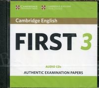 Cambridge English First 3 FCE (2018) CD-Audio