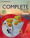 Complete Preliminary (2nd edition) Self Study Pack (SB with Answers w Online Practice and WB with Answers w Audio Download and Class Audio)