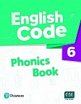 English Code 6 Phonics Book with Audio & Video QR Code