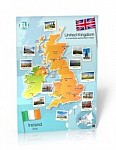 British Isles Map Plakat