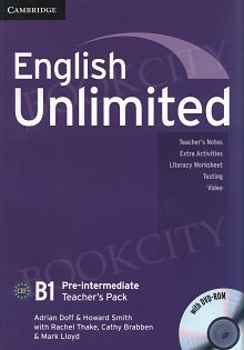 English Unlimited B1+ Intermediate Teacher's Pack (Teacher's Book with DVD-ROM)