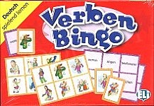 Verben Bingo Gra językowa z polską instrukcją i suplementem