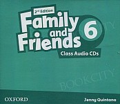 Family and Friends 6 (2nd edition) Class CD(3)