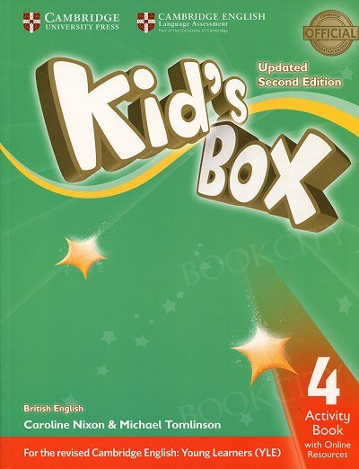 Kid's Box 4 (Updated 2nd Ed) Activity Book with Online Resources