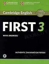 Cambridge English First 3 FCE (2018) Self Study Pack (Student's Book with answers and Audio)