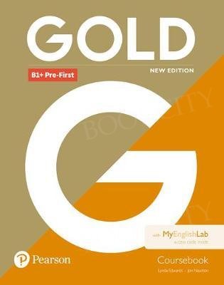 Gold B1+ Pre-First Coursebook and MyEnglishLab Pack
