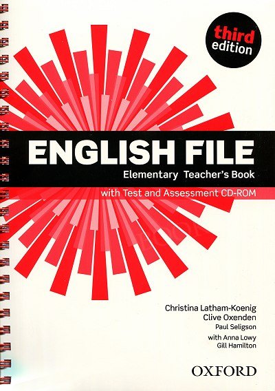English File Elementary (3rd Edition) (2012) Teacher's Book & Testing Assessment CD-R