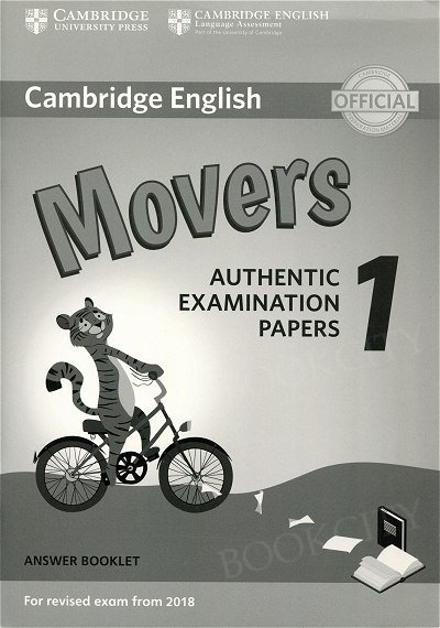 Cambridge English Movers 1 (2017) Answer Booklet