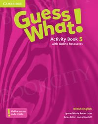 Guess What! 5 Activity Book with Online Resources