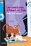 Albert et Folio: Halte aux voleurs Książka + CD