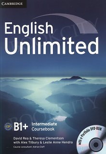 English Unlimited B1+ Intermediate Coursebook with e-Portfolio