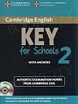 Cambridge English Key for Schools 2 Self-Study Pack (SB with ans and Audio CD)