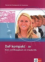 DaF kompakt B1 Kurs- und Ubungsbuch mit 2 Audio-CDs