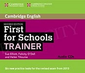 First for Schools Trainer (2015) Audio CDs (3)